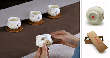 華夏銀行 秋賦小杯定制